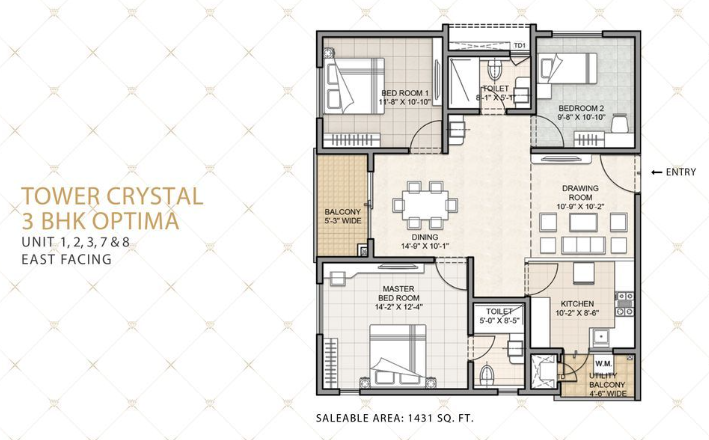 AURO REALTY Floor plan